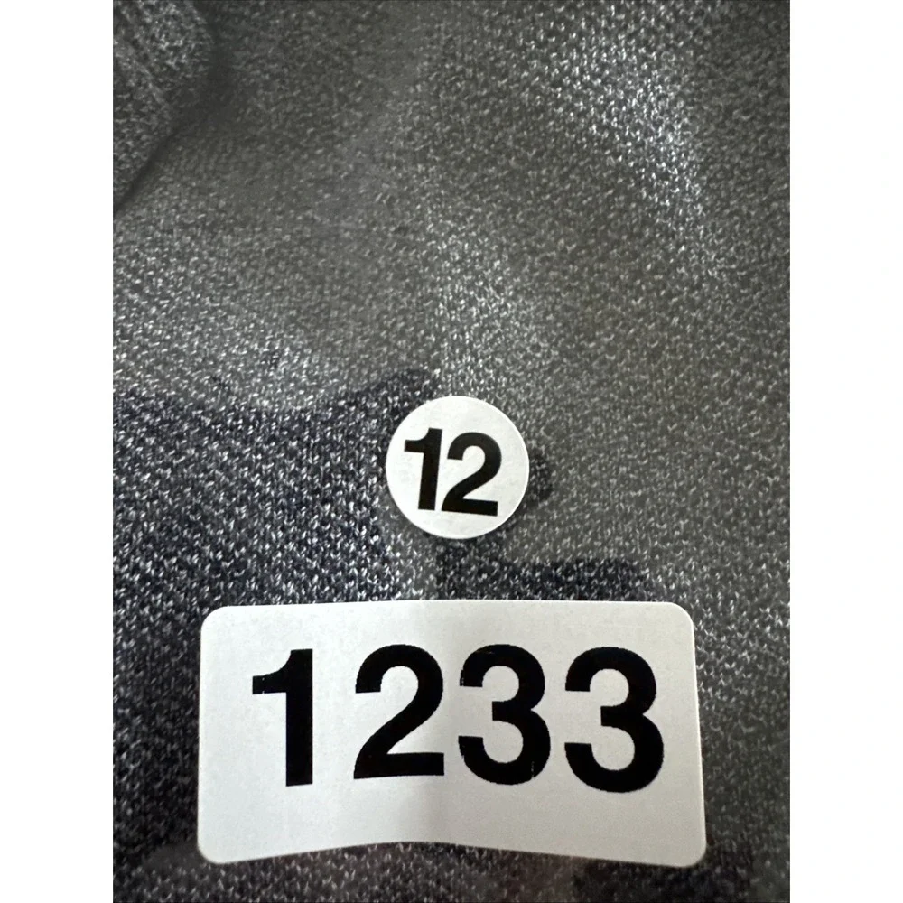Lacoste‎ Polo Shirt Men's Large Heather Gray Short Sleeve Stretch 100% Cotton